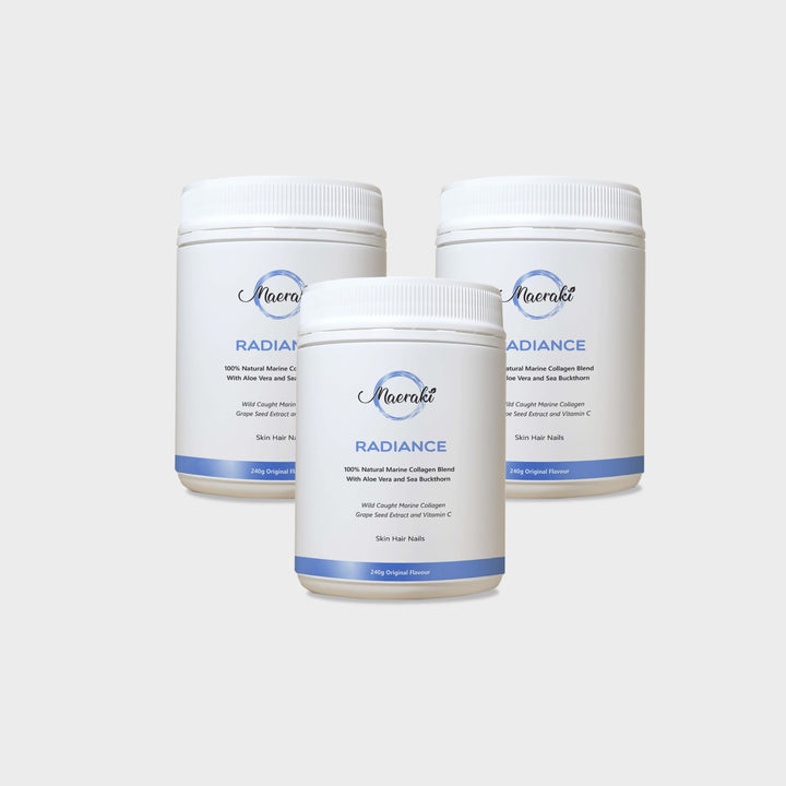 Radiance Marine Collagen Blueberry Pack 3